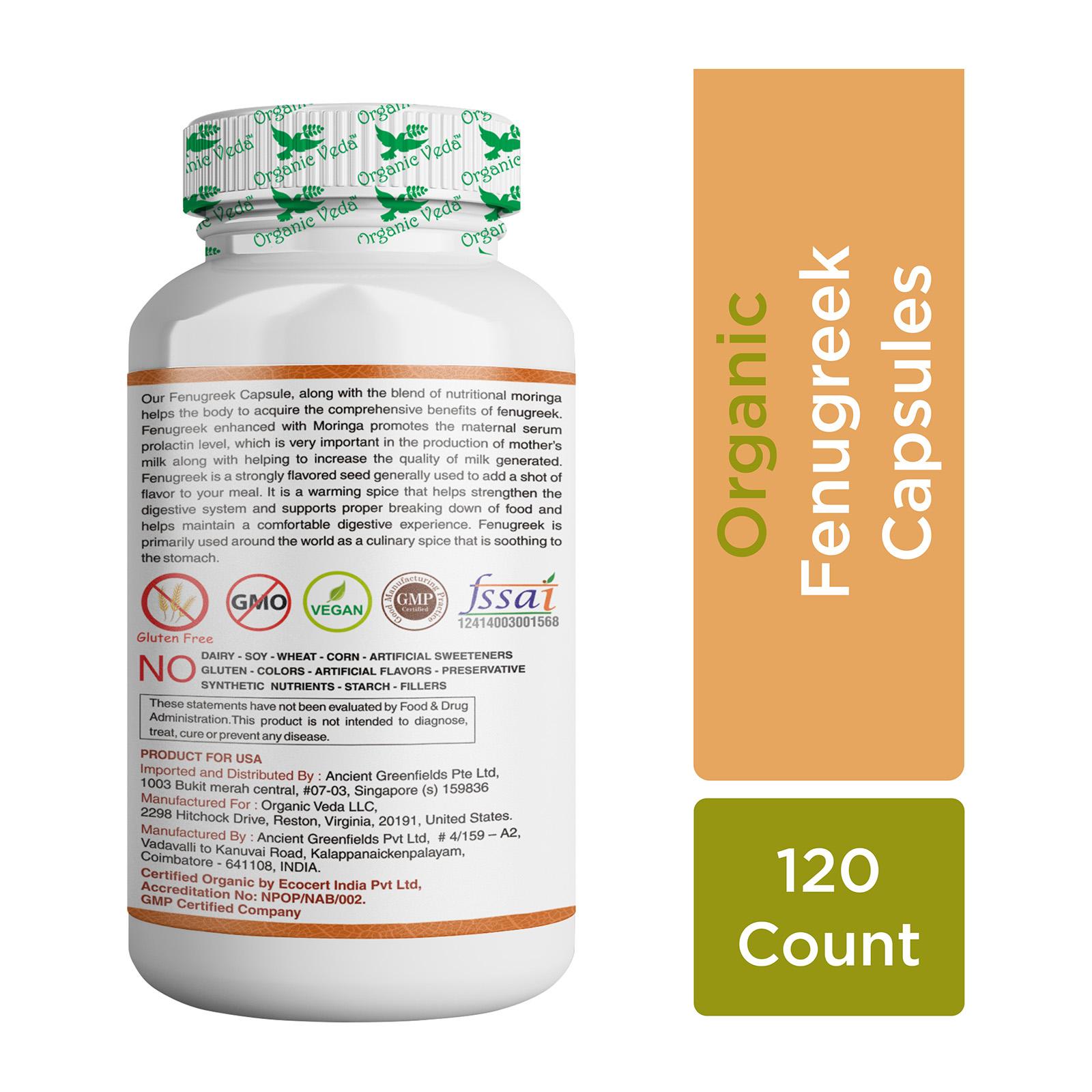 Buy Fenugreek Powder Capsules at Organicveda Malaysia