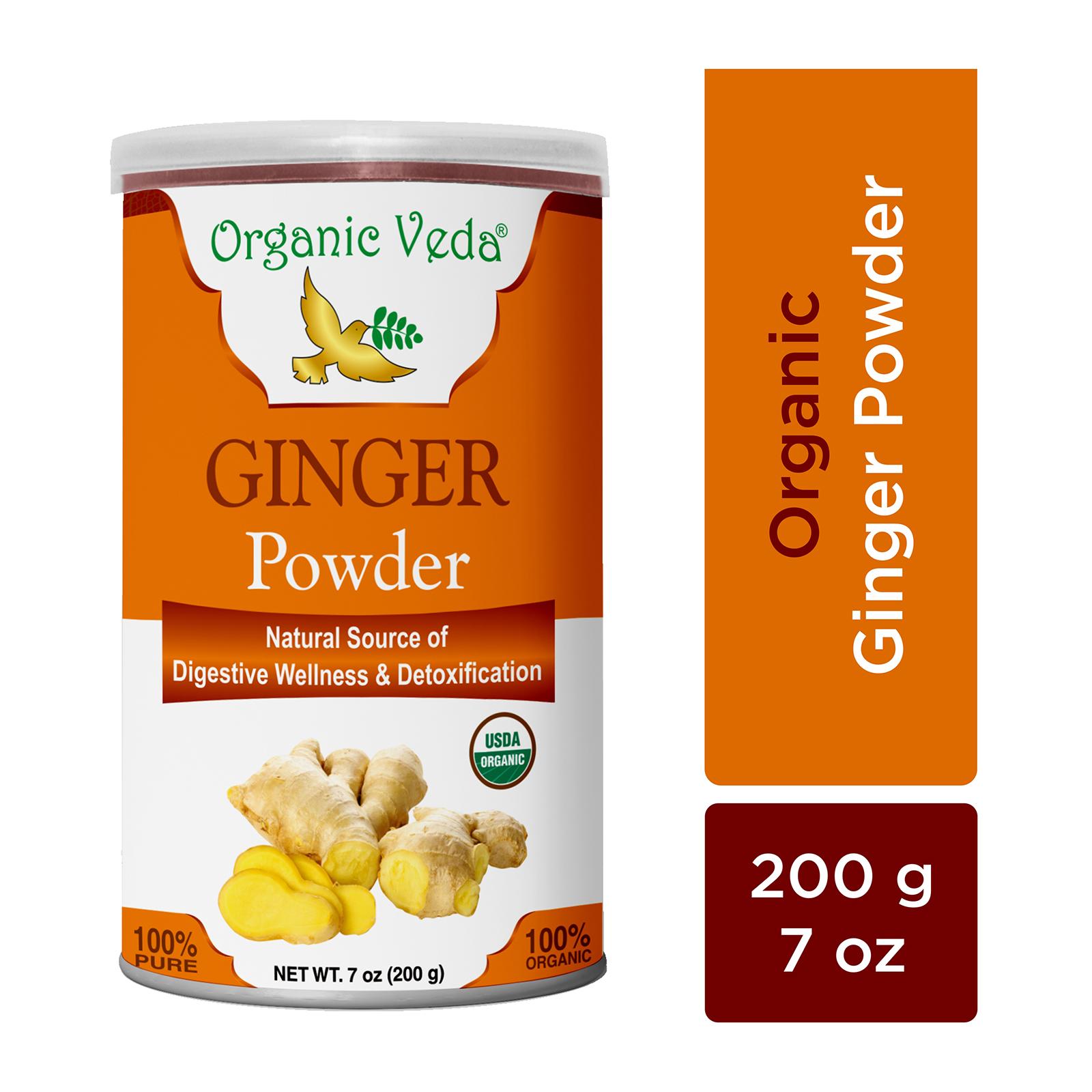 Buy Ginger Powder 100 Organic (200g) Organicveda.sg