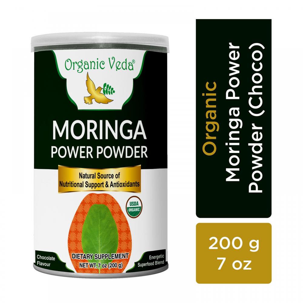 Moringa Power Powder Choco is a tasteful supplement with Moringa