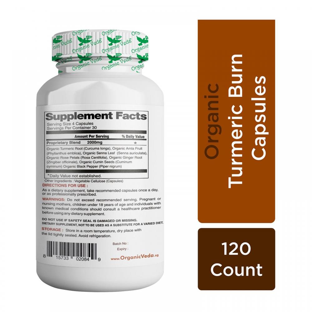 Turmeric Burn capsule is an effective dietary supplement specially