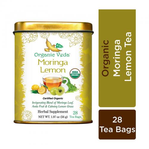 Moringa Lemon Tea Bags